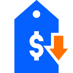 Low price icon