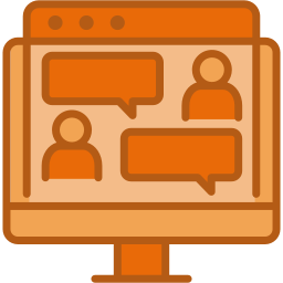 online-diskussion icon