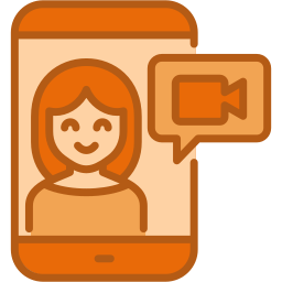 Video call icon