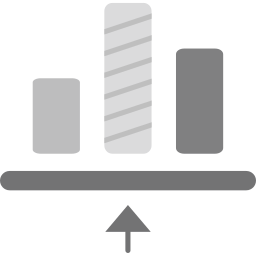 Bottom alignment icon