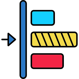 Left alignment icon