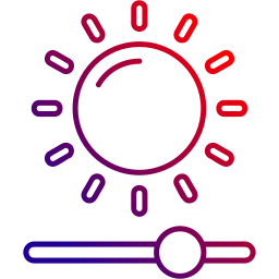 luminosité Icône
