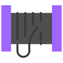 Cable reel icon