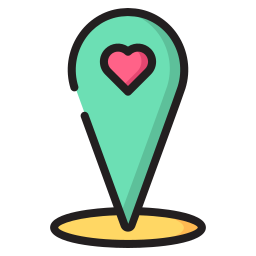 ubicación icono
