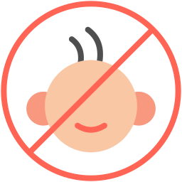 No children icon