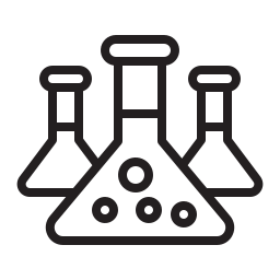 chimie Icône