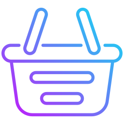 Shopping basket icon