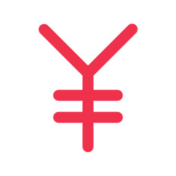 yen giapponese icona