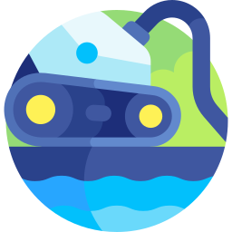 Pool cleaning icon