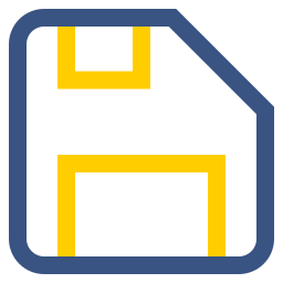 datenträger speichern icon