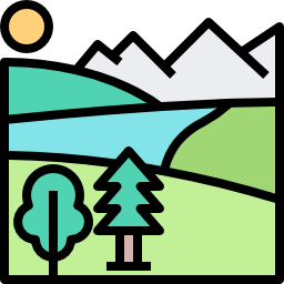 paisaje icono
