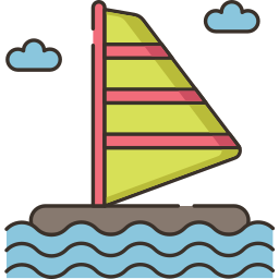 windsurfingu ikona