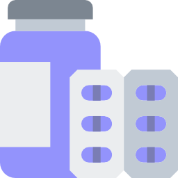 Pills bottle icon