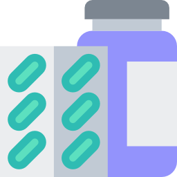 Pills bottle icon