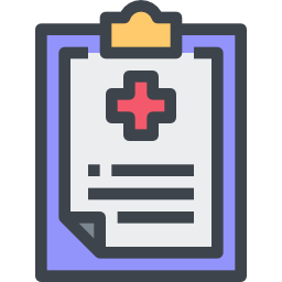 Medical report icon