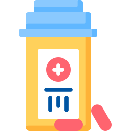 Pills bottle icon