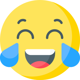 Cry laugh icon