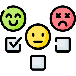 emoji di feedback icona