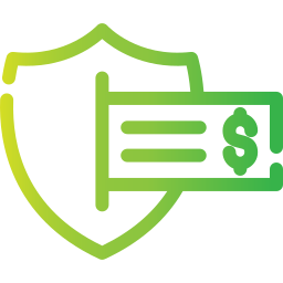 Safe payment icon