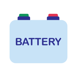batterij bout icoon
