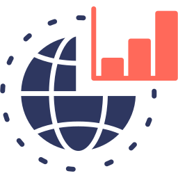 mercado global icono
