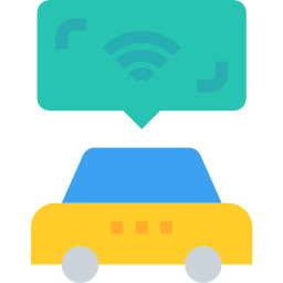 autonome auto icoon