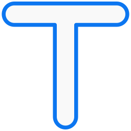 lettera t icona
