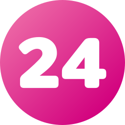 número 24 icono