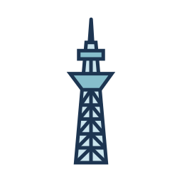 wieża obserwacyjna ikona