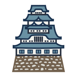 castillo himeji icono
