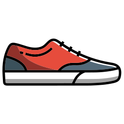Canvas shoes icon