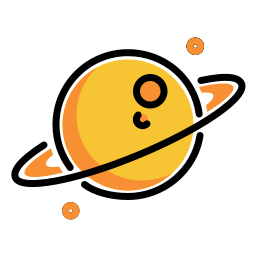 planeta exterior icono