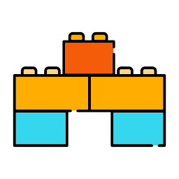 Construction toy icon