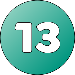 nummer 13 icon