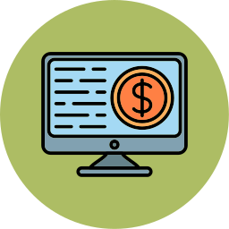 Online payment icon