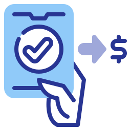 Online payment icon