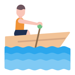 Canoeing icon