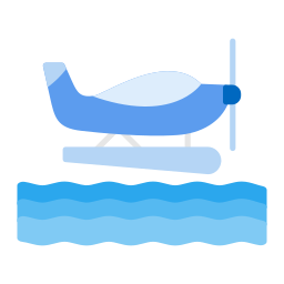 watervliegtuig icoon