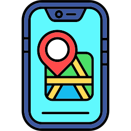 locatie op de kaart icoon