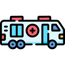 Mobile clinic icon