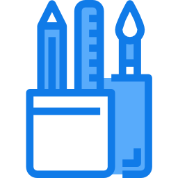 Pencil case icon