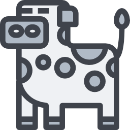 vaca icono