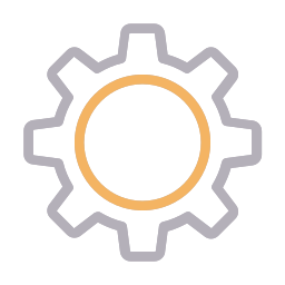 Cogwheel kuvake