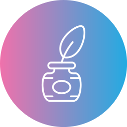 Feather pen icon