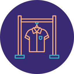 Clothing rack icon