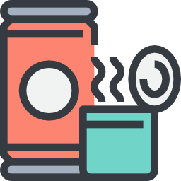 Canned food icon