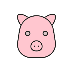 Свинья иконка