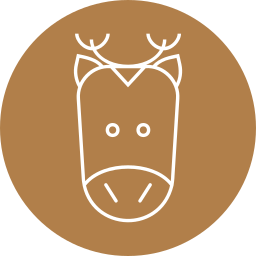 Северный олень иконка