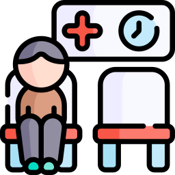 Waiting room icon