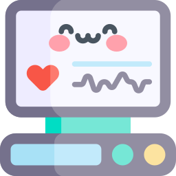 elektrocardiogram icoon